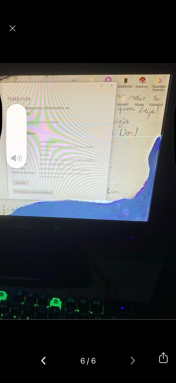 Casper Siyah Monitör - Görsel 4