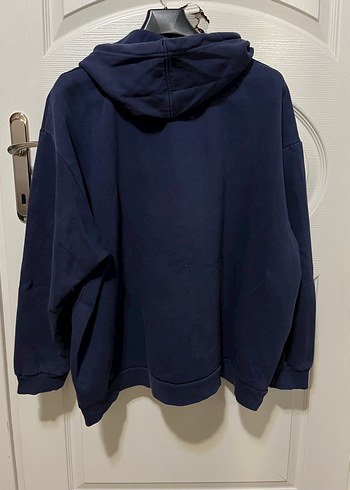 Defacto Kadın Lacivert Kapüşonlu Sweatshirt