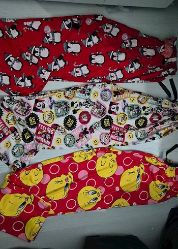 Victoria s Secret Kadın ekoseli süet pijama altı