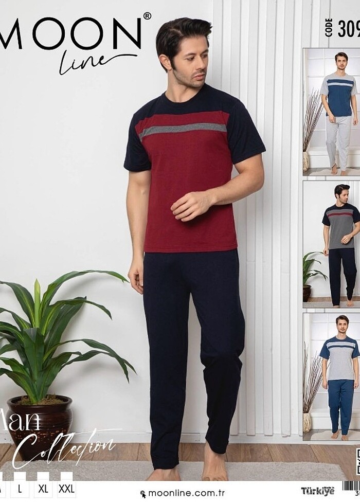 Erkek pijama takımı  - Görsel 2