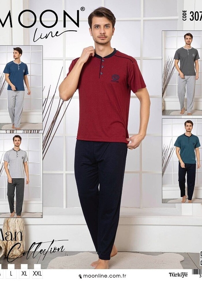 Erkek pijama takımı  - Görsel 3