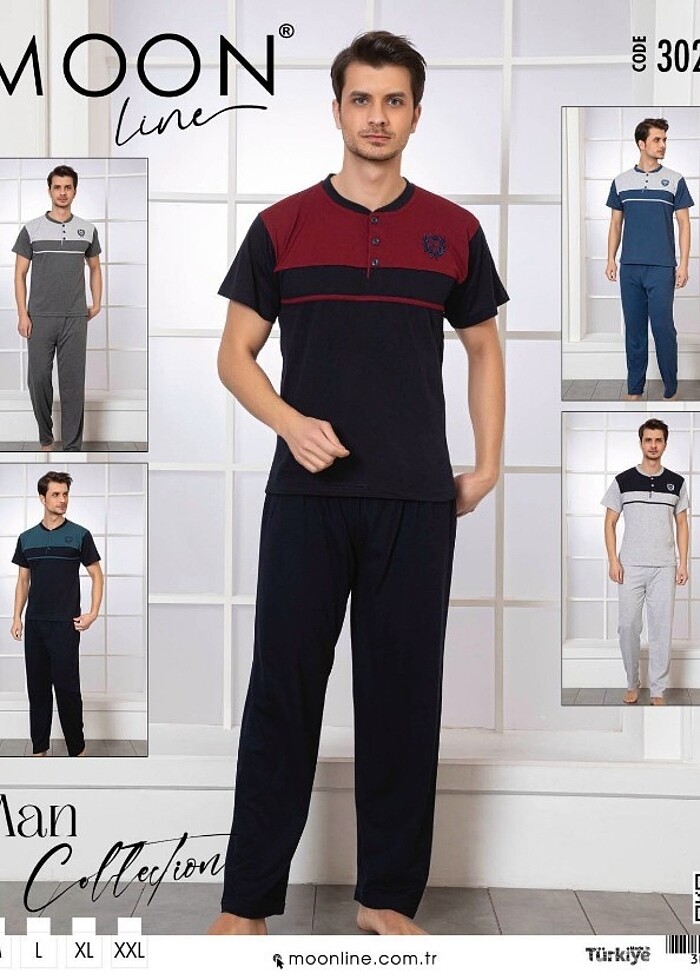 Erkek pijama takımı  - Görsel 5