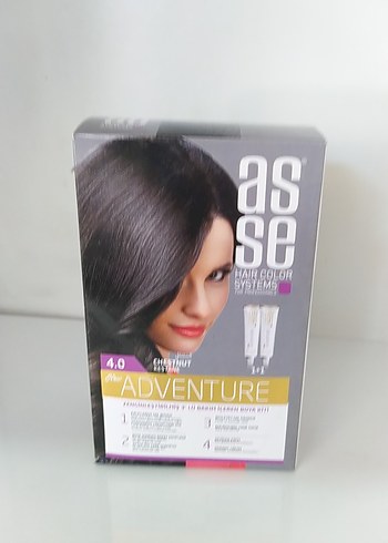 Asse Adventure 7.35 Kakao Kahve Saç Boyası - Görsel 12