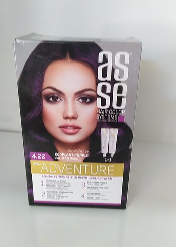 Asse Adventure 7.35 Kakao Kahve Saç Boyası - Görsel 11