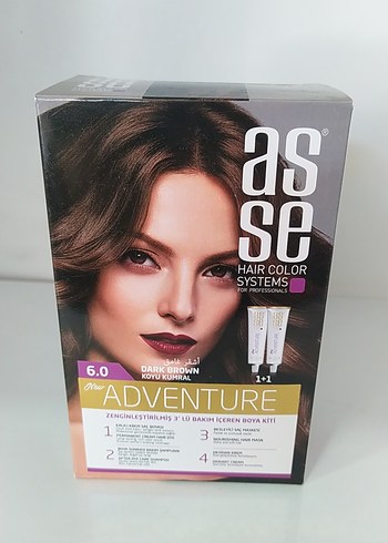 Asse Adventure 7.35 Kakao Kahve Saç Boyası - Görsel 8