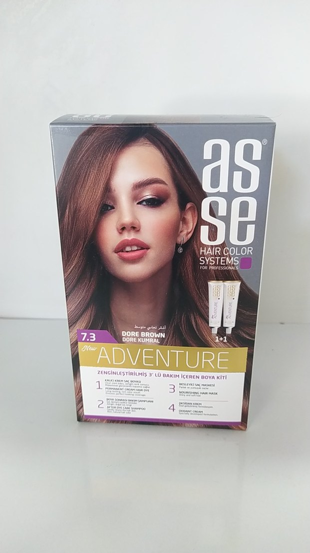 Asse Adventure 7.35 Kakao Kahve Saç Boyası - Görsel 3