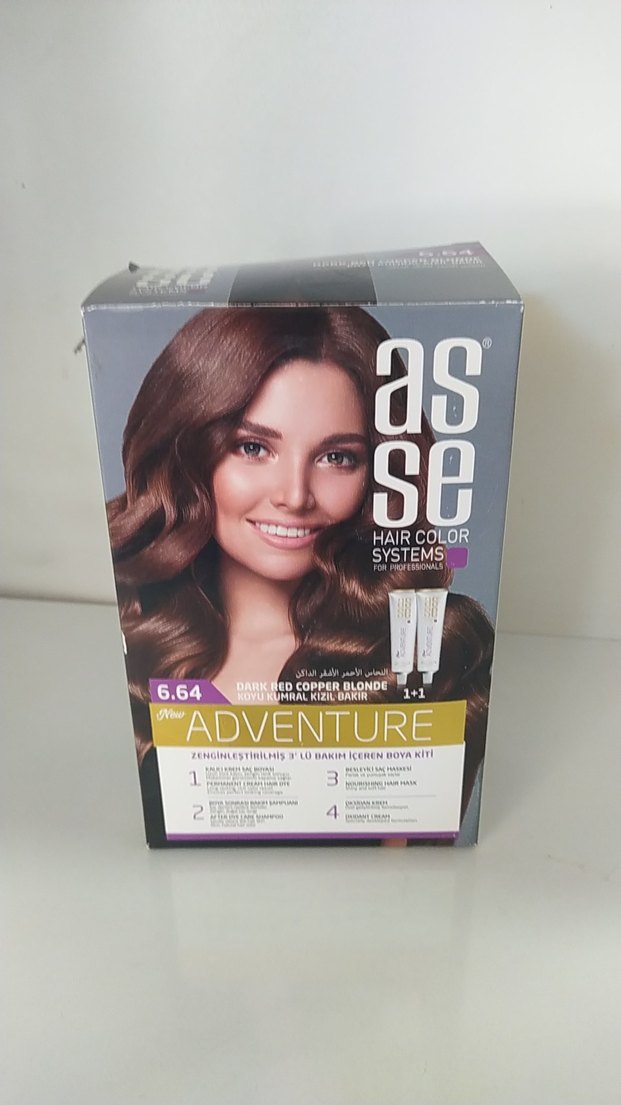 Asse Adventure 7.35 Kakao Kahve Saç Boyası - Görsel 5