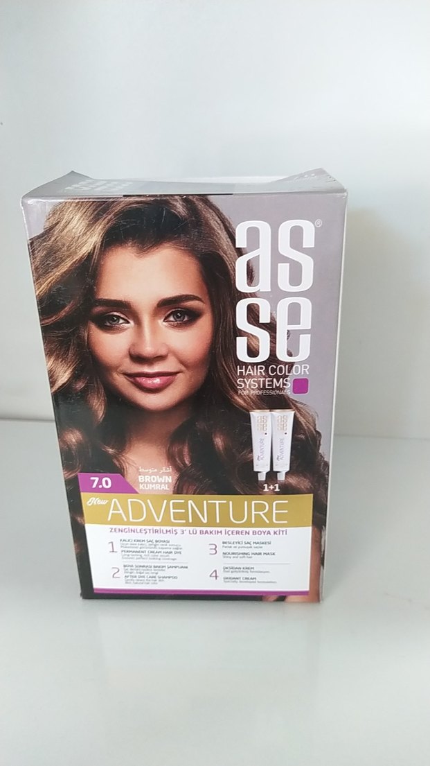 Asse Adventure 7.35 Kakao Kahve Saç Boyası - Görsel 4