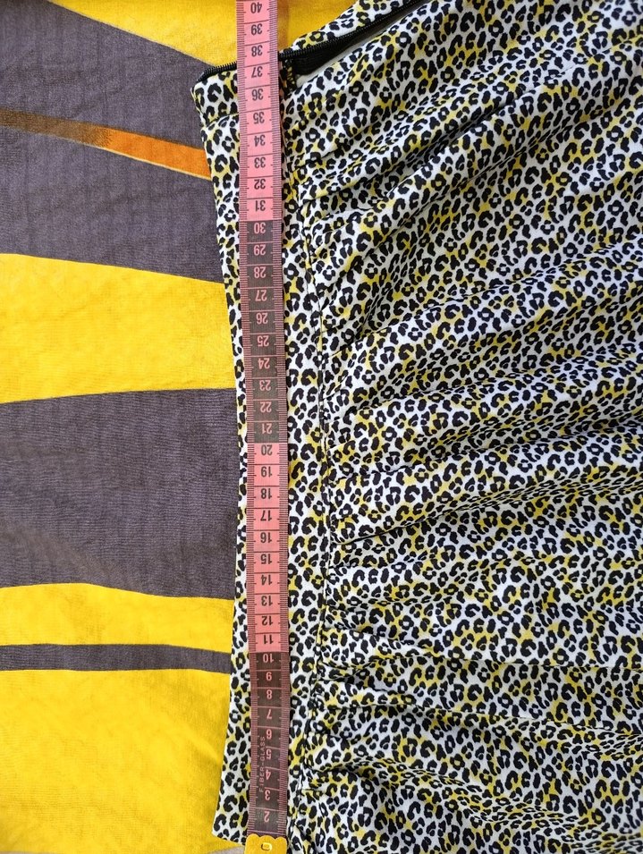 Leopar desenli mini etek - Görsel 3