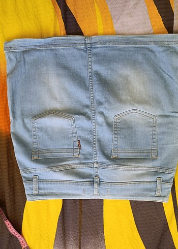 Mavi Denim Midi Kadın Etek - Görsel 4