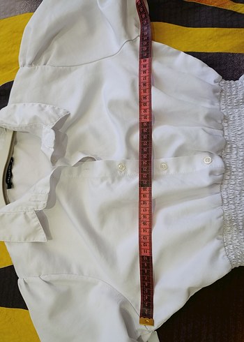 Düğmeli Beyaz Keten Midi Elbise - Görsel 7