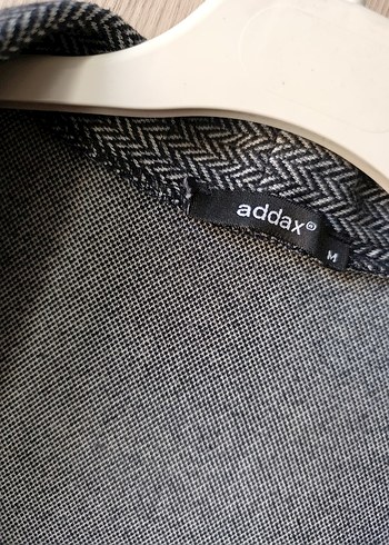 Gri Midi Keten Ceket - Görsel 5