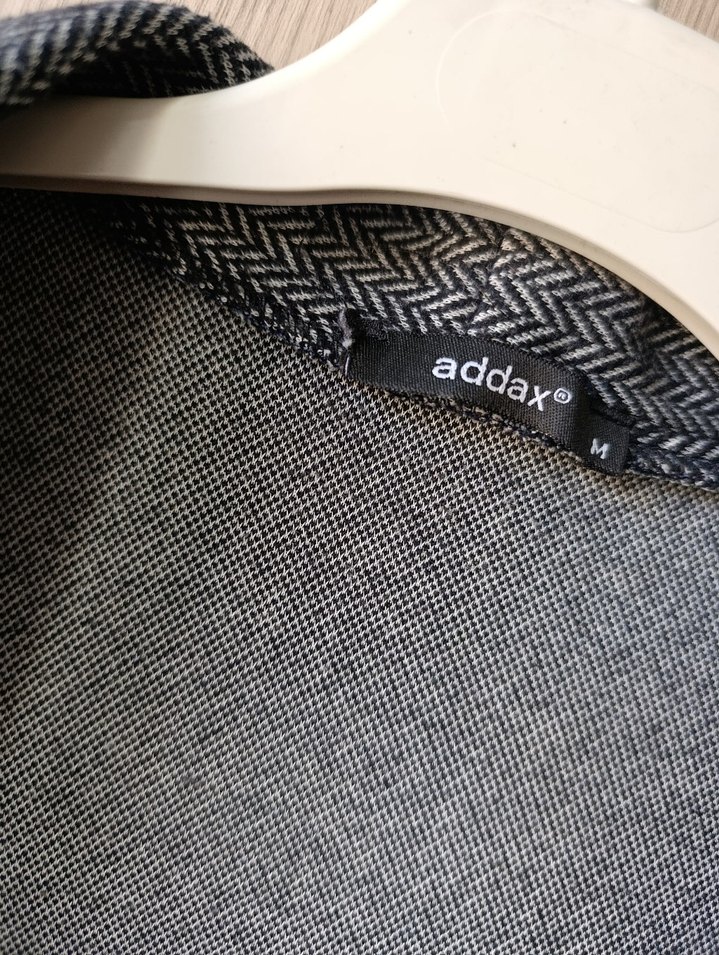 Gri Midi Keten Ceket - Görsel 5