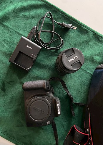 Canon 2000D Kamera ve Lens Seti