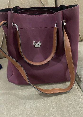 Bagmori marka Mor Süet Kadın Çanta - Görsel 2