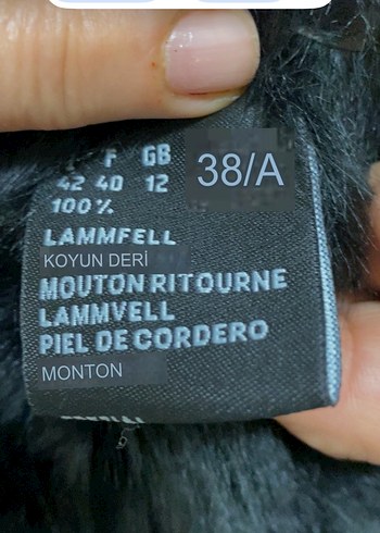 VITTORIO marka Kürklü Siyah Deri Kadın Ceket - Görsel 7