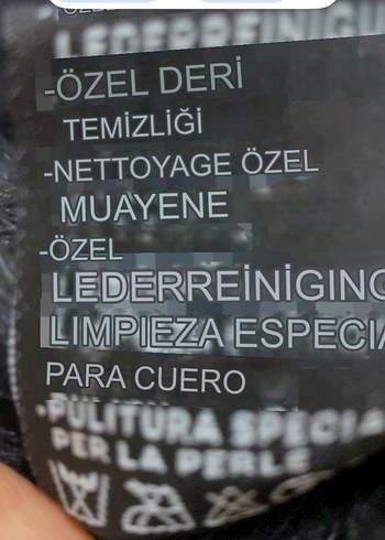 VITTORIO marka Kürklü Siyah Deri Kadın Ceket - Görsel 8