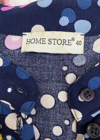 Renkli puantiye desenli Midi elbise - Görsel 3