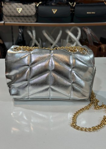 Yves Saint Laurent Altın Zincir Detaylı Yılan Desenli Kadın Çanta