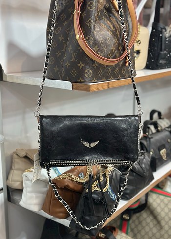 Zadig & Voltaire Zadig & Voltaire Siyah Deri Zincirli Çanta