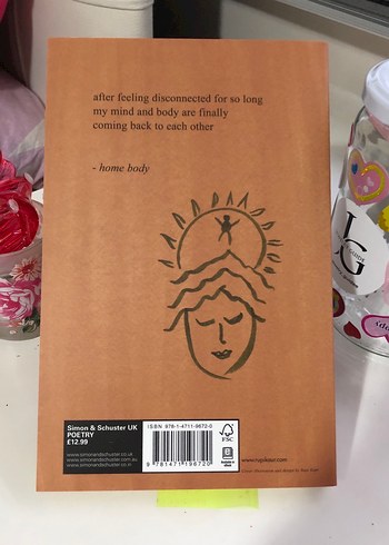 Home Body - Rupi Kaur Şiir Kitabı ingilizce - Görsel 2