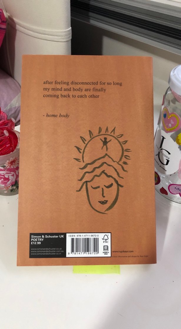 Home Body - Rupi Kaur Şiir Kitabı ingilizce - Görsel 2