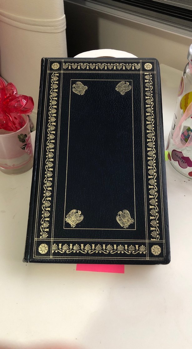 Tolstoy - Savaş ve Barış Kitabı ingilizce antika - Görsel 2