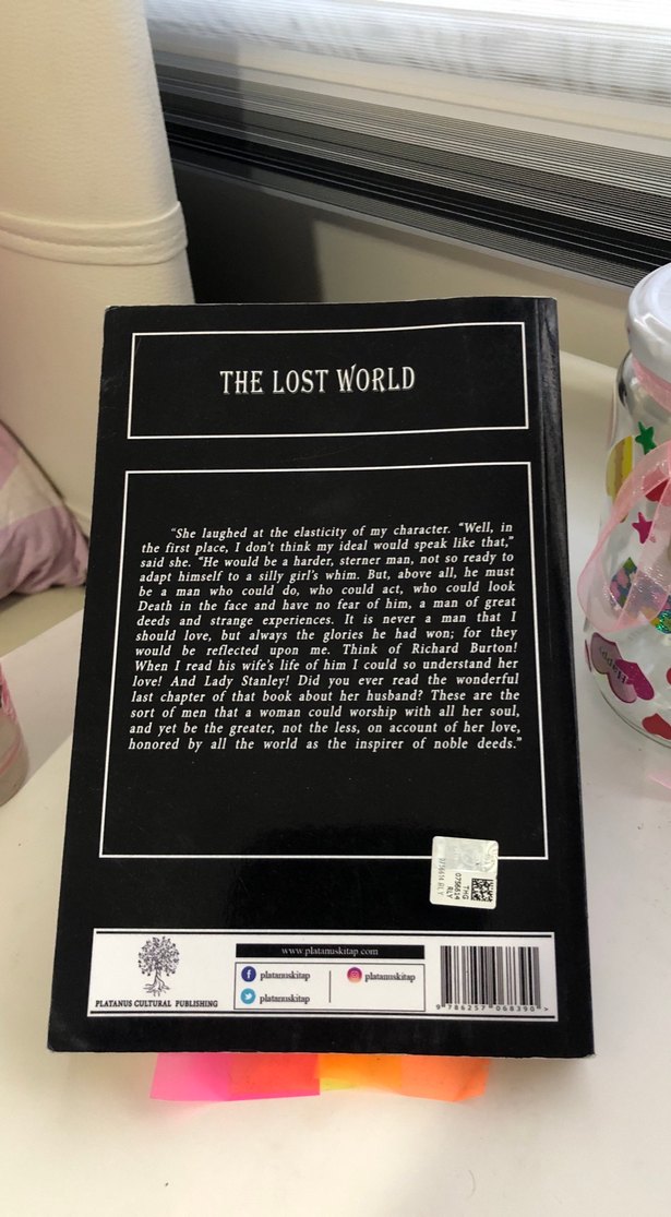 The Lost World - Arthur Conan Doyle ingilizce - Görsel 2