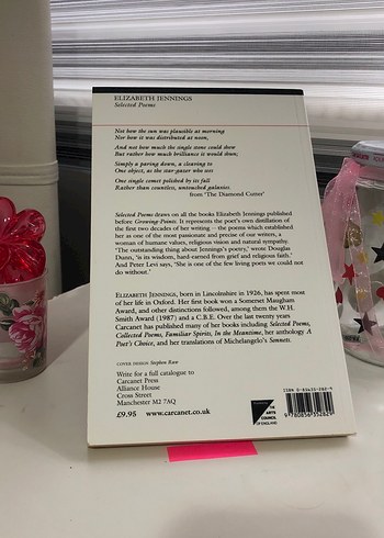 Elizabeth Jennings Seçilmiş Şiirler ingilizce - Görsel 2