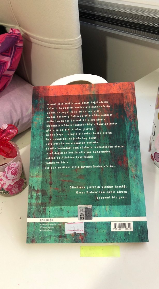 Ömer Erdem - PAS Şiir Kitabı ilk baskı - Görsel 2