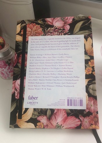 Liberty Faber 2022 Şiir Günlüğü ingilizce - Görsel 2