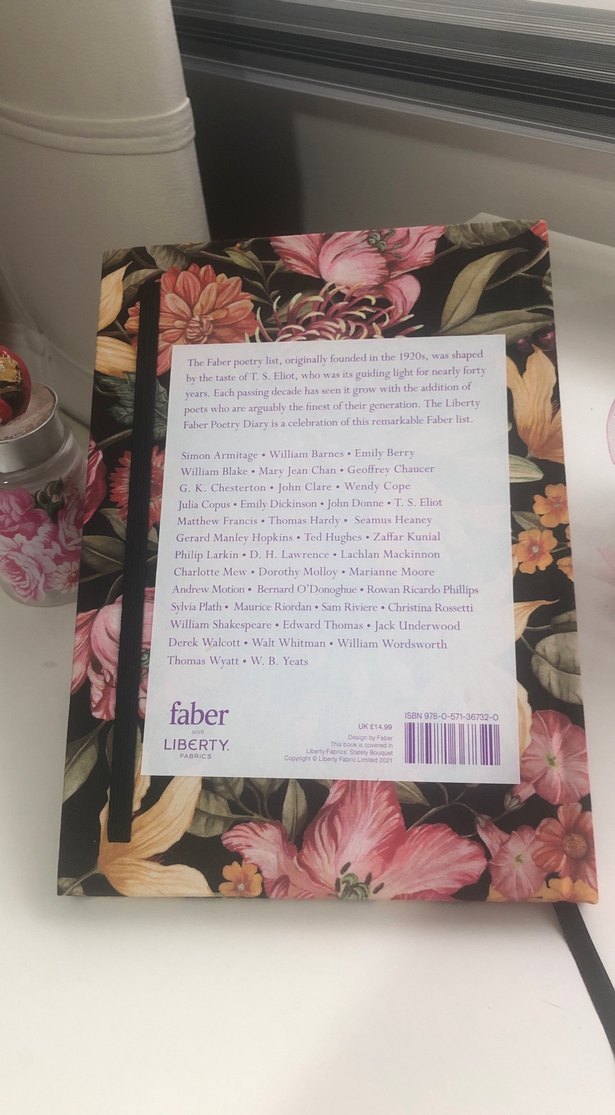 Liberty Faber 2022 Şiir Günlüğü ingilizce - Görsel 2