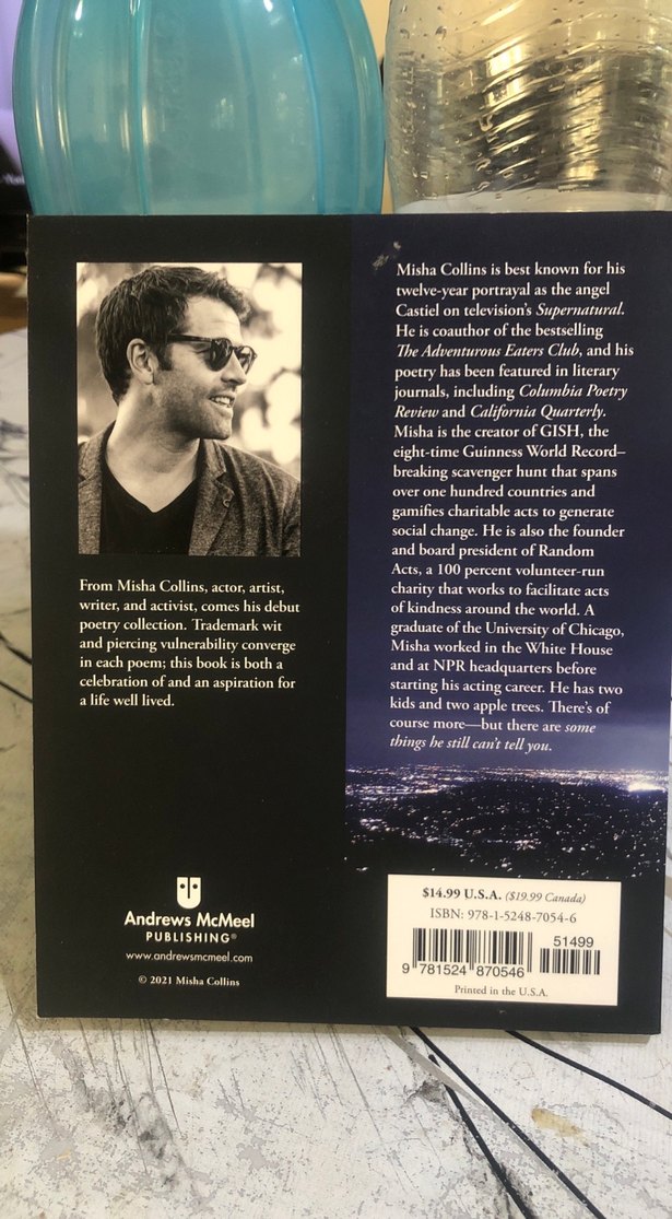 Misha Collins - Some Things I Still Can't Tell You Şiir Kitabı - Görsel 2