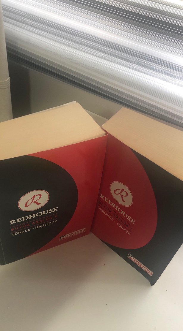 Redhouse Büyük Sözlük Seti Türkçe-İngilizce - Görsel 2
