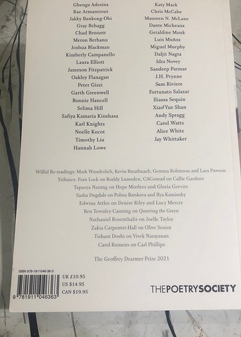 The Poetry Review - şiir kitabı ingilizce - Görsel 2