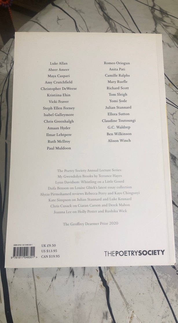 The Poetry Review Şiir Kitabı ingilizce - Görsel 2