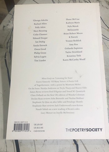 The Poetry Review Şiir Kitabı ingilizce - Görsel 2