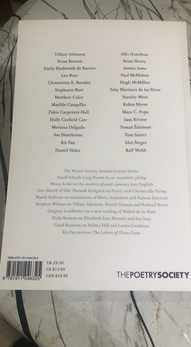 The Poetry Review - Şiir Kitabı ingilizce - Görsel 2