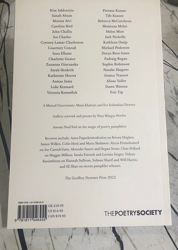 The Poetry Review - Şiir Kitabı - Görsel 2