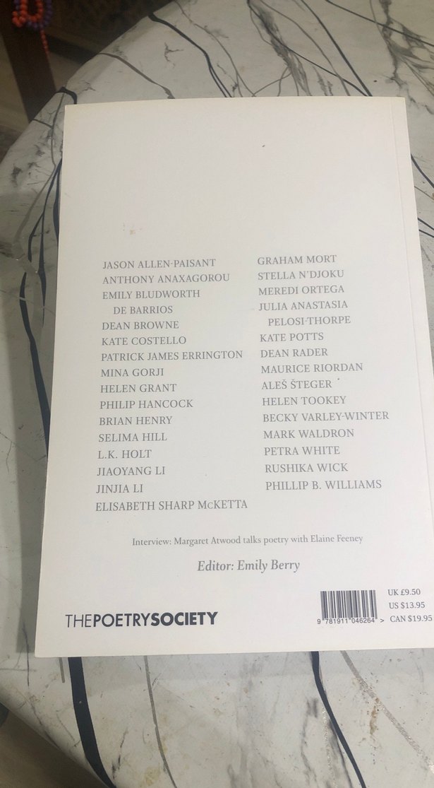 The Poetry Review - Şiir Kitabı ingilizce - Görsel 2