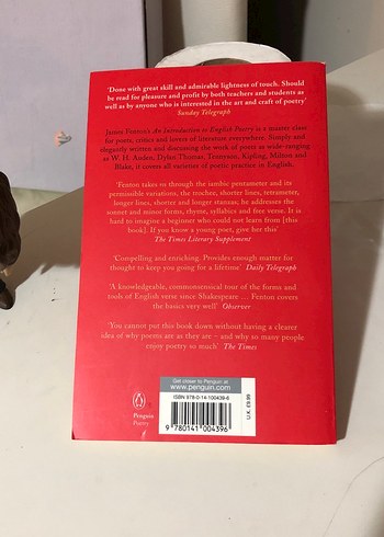 An Introduction to English Poetry - James Fenton - Görsel 2