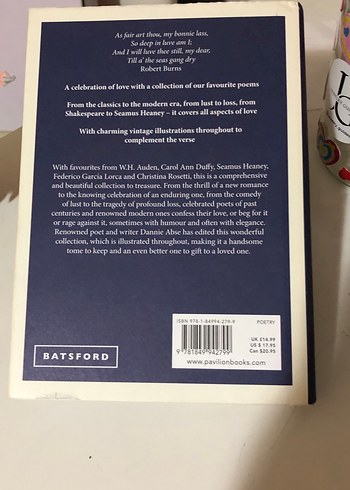 Favourite Love Poems - Dannie Abse - Görsel 2