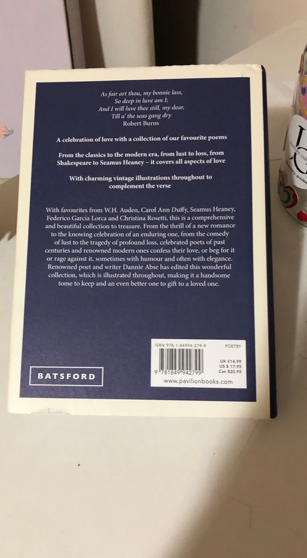 Favourite Love Poems - Dannie Abse - Görsel 2