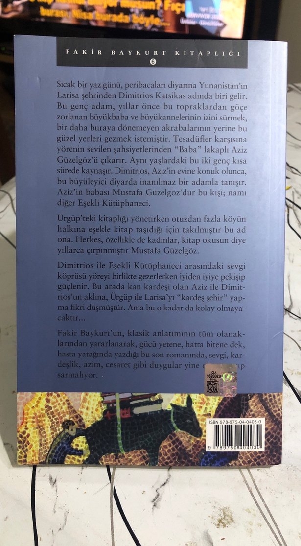 Eşekli Kütüphaneci - Fakir Baykurt - Görsel 2