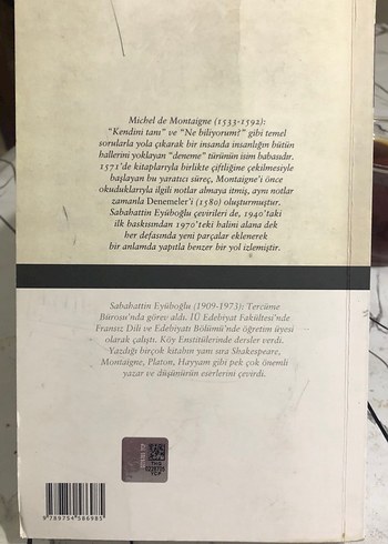 Montaigne - Denemeler (Hasan Ali Yücel Klasikleri) - Görsel 2