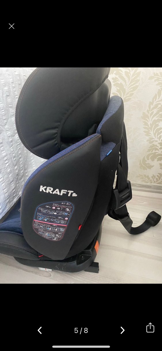 Mavi KRAFT Çocuk Oto Koltuğu - Görsel 5