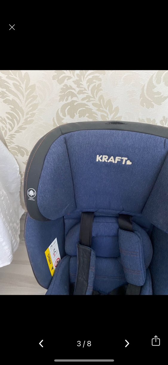 Mavi KRAFT Çocuk Oto Koltuğu - Görsel 3