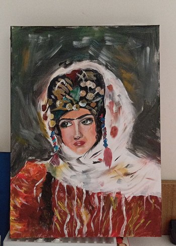 tablo anadolu kadını