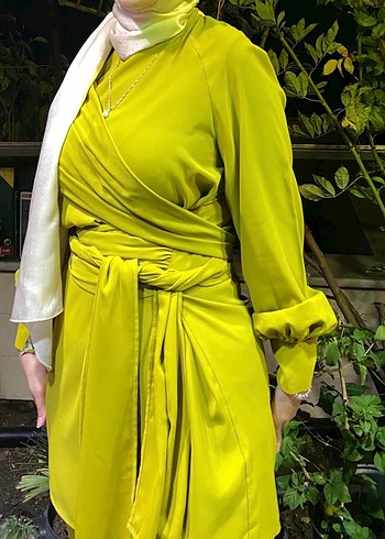 Kemer Detaylı Salaş Kadın Takım - Görsel 2