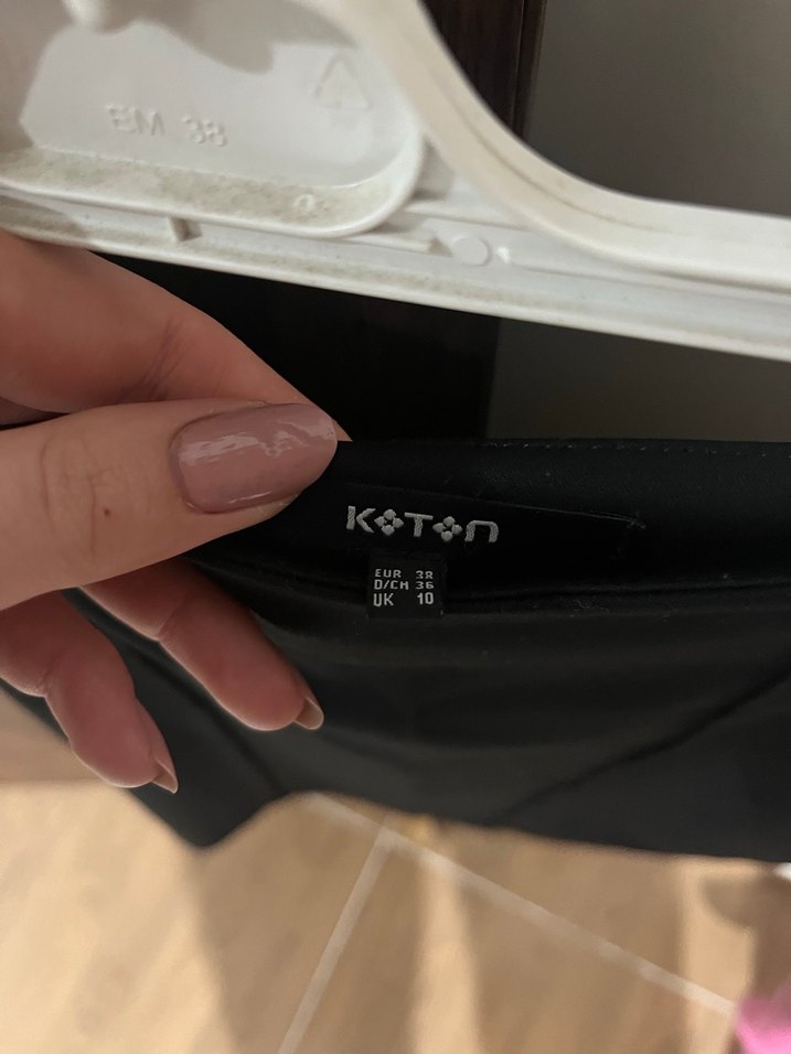 Siyah Midi Kalem Etek - Görsel 3